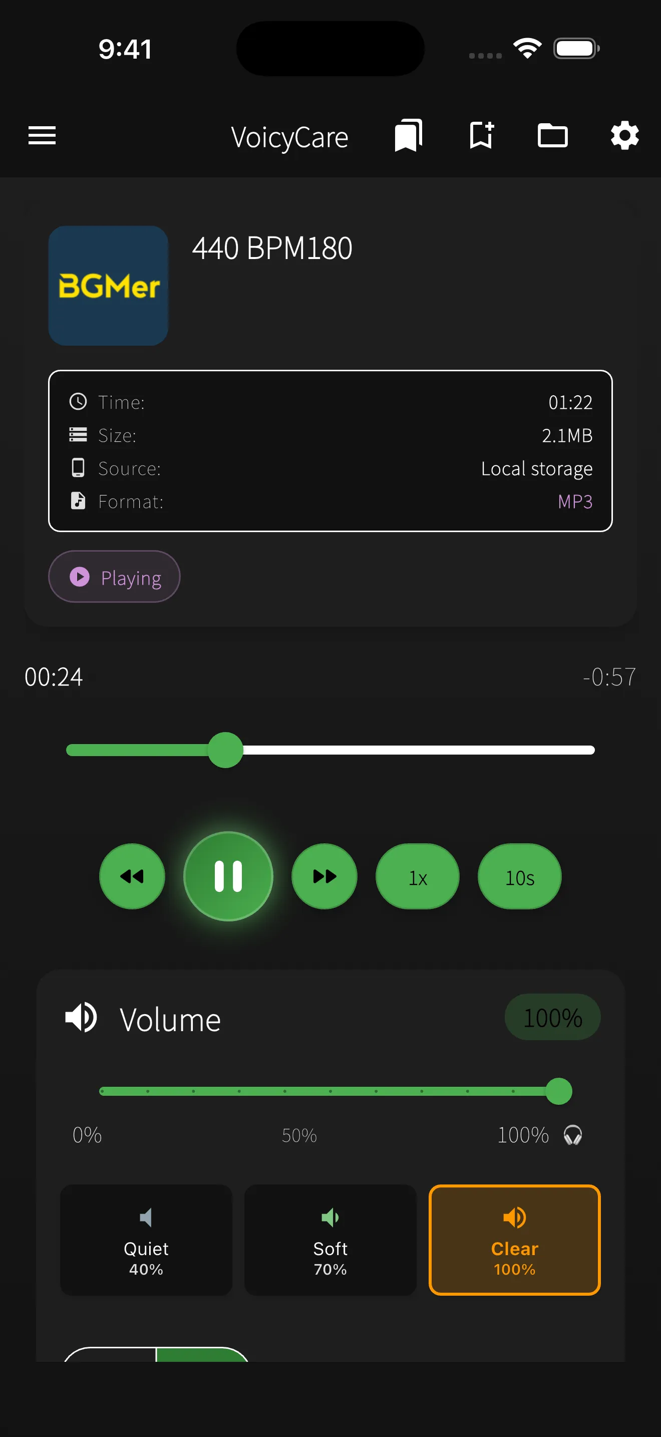VoicyCare Screenshot 1