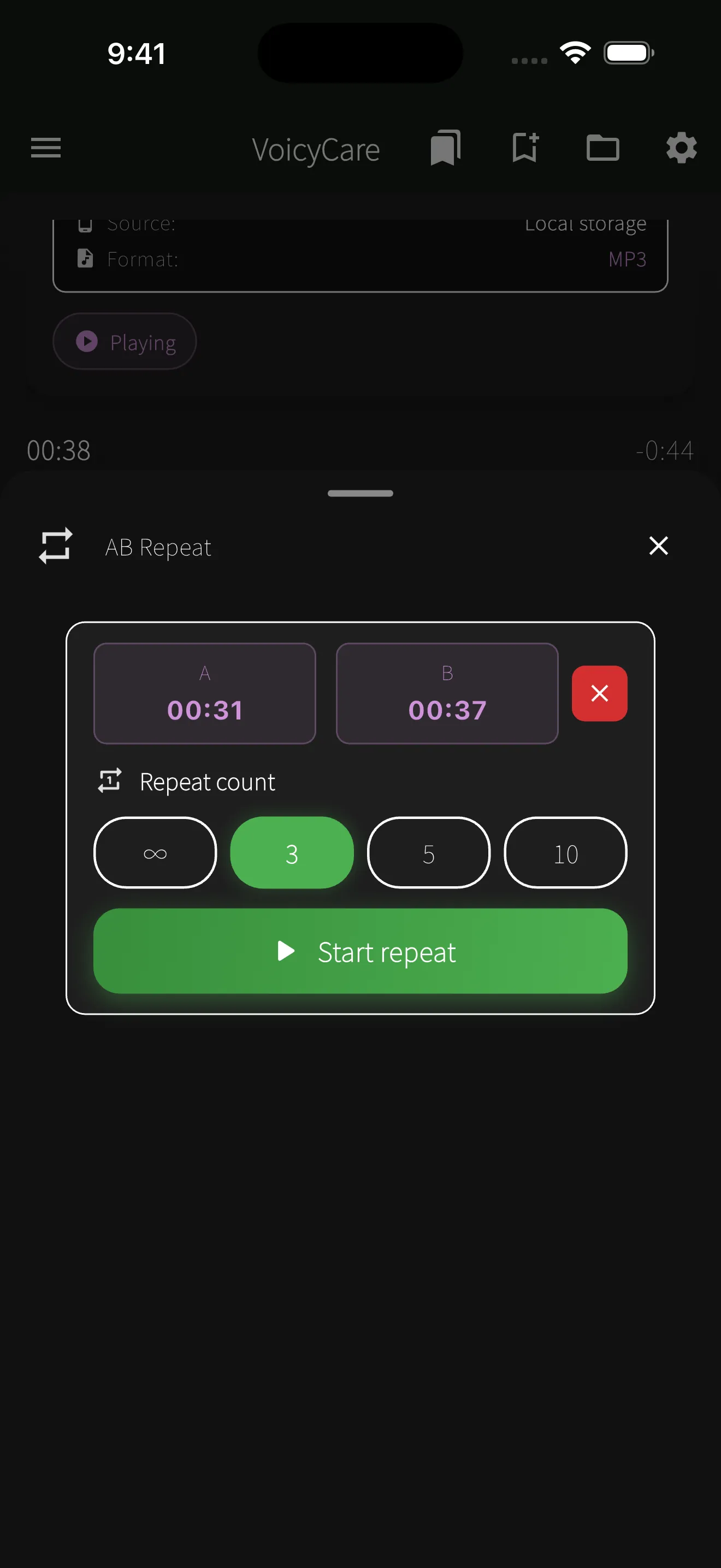 VoicyCare Screenshot 5