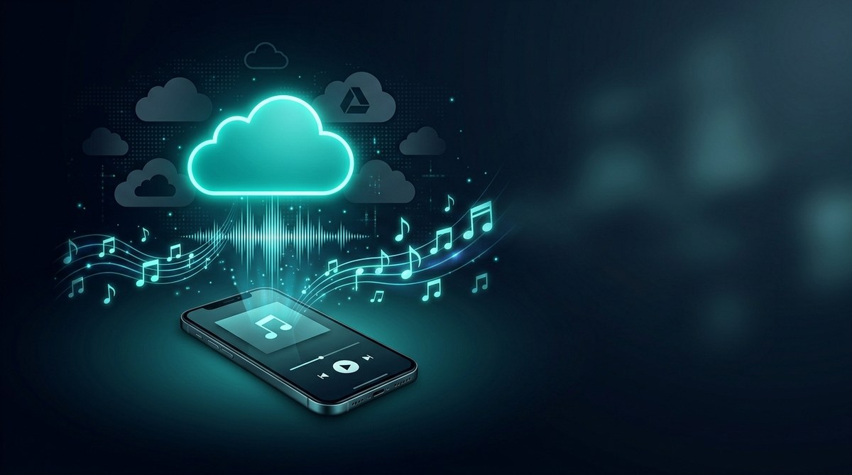 Cloud music playback - cloud to smartphone streaming